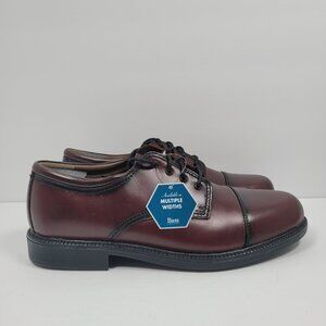 Bass Webster Men's Brown Leather Oxford Dress Shoes US Size 13M Like New